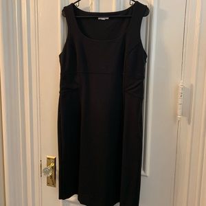 Fitted black jumper/dress